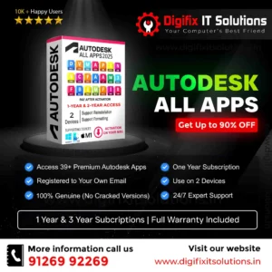 Autodesk All Apps Suite – 1 Year: Design Without Limits!